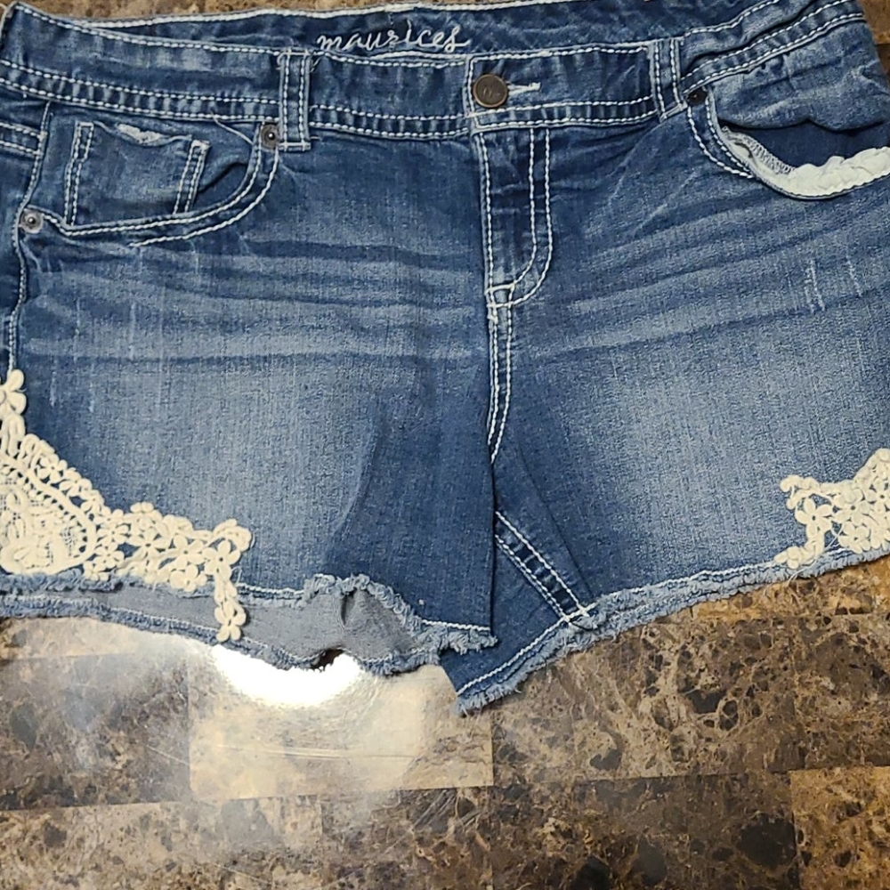 Jean shorts